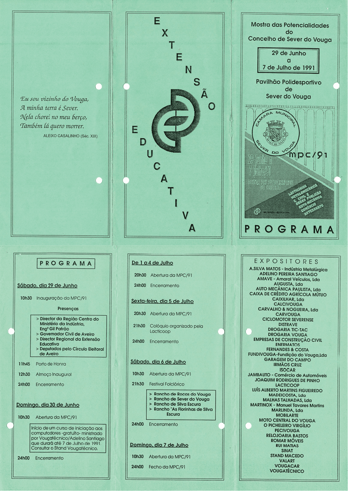 Cartaz de 1991